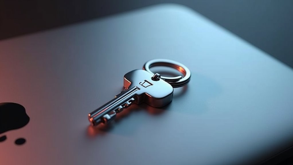 konfiguracja łańcucha kluczy urządzenia Apple