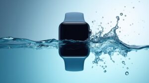 informacja o wodoodporności zegarka Apple Watch