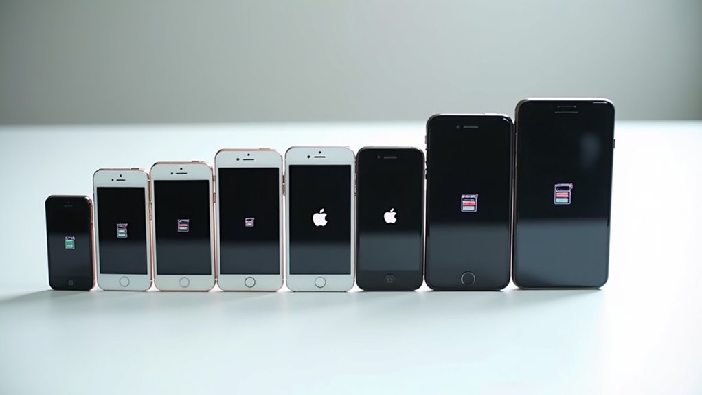 żywotność baterii różni się w zależności od modelu iPhone'a