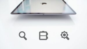 battery status ipad