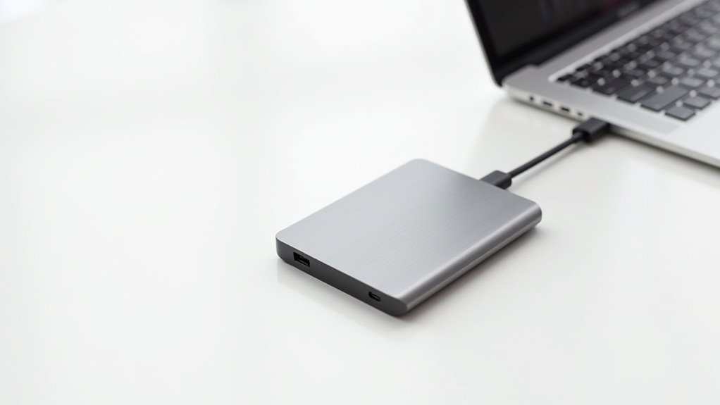 konfiguracja zewnętrznego dysku kopii zapasowych dla MacBooka