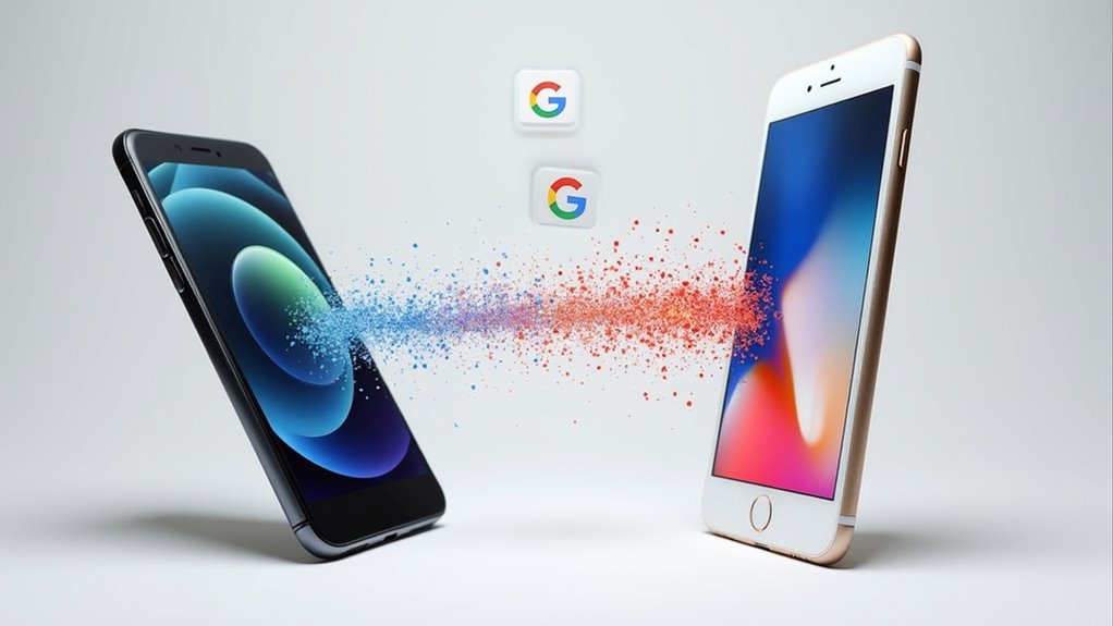 Transfer danych konta Google