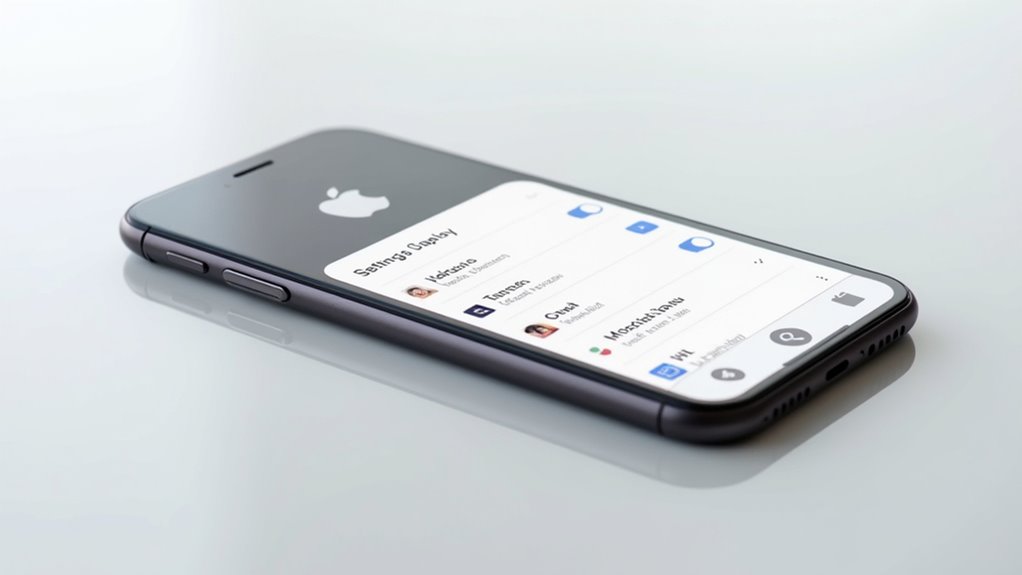 wybór rozmiaru tekstu i ikony