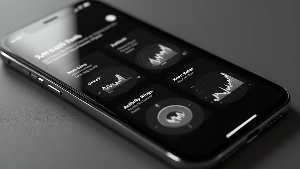 Zaczekaj na widżety śledzenia zdrowia