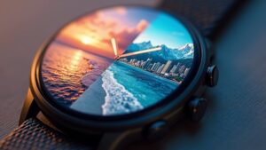 apple watch face changes by location
