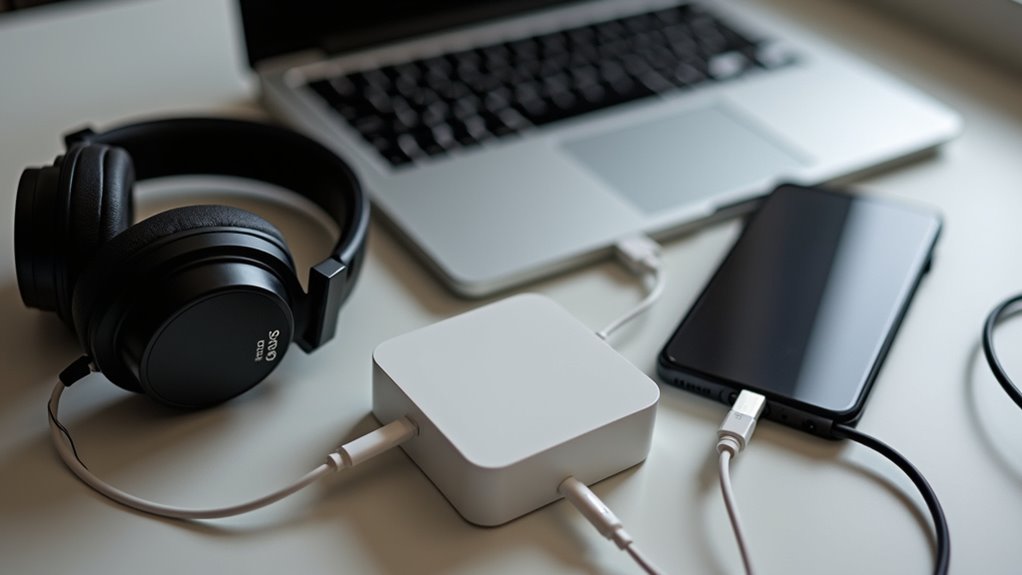 żywotność baterii i ładowanie dla Sony Bose na urządzeniach Apple