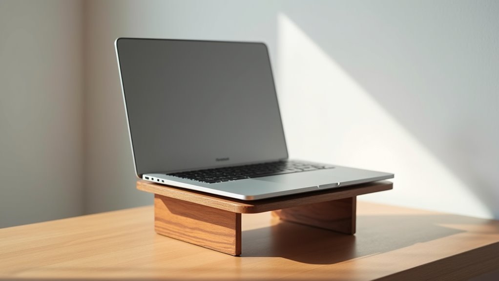 ergonomiczny stojak na macbooka