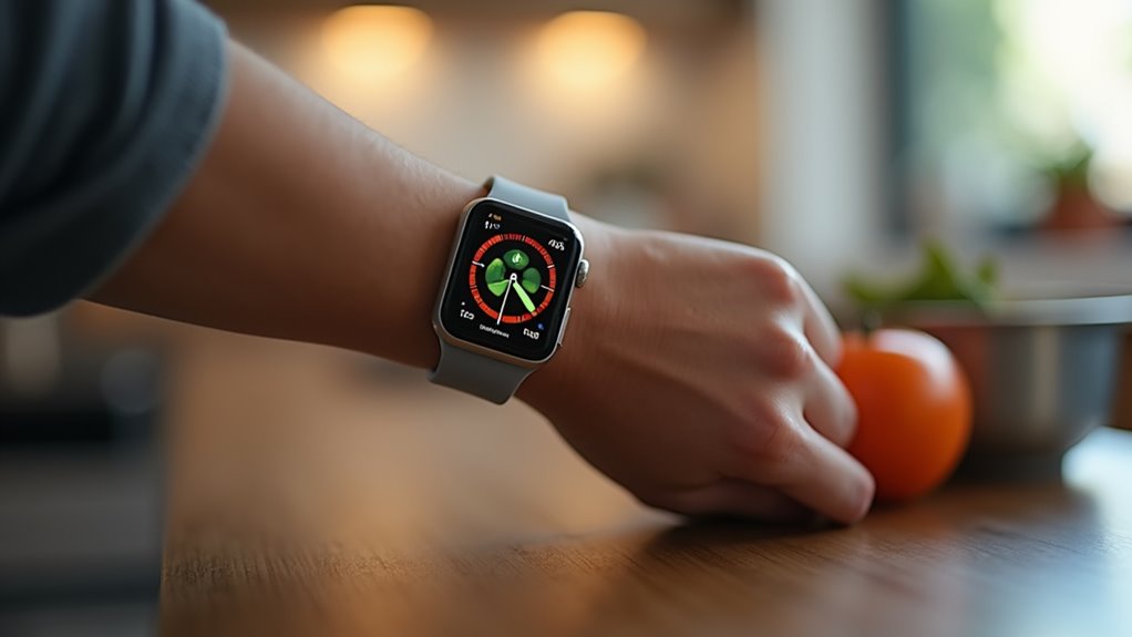 bezdotykowe gotowanie z przewodnikiem Apple Watch