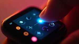 sterowanie oświetleniem philips hue na zegarek