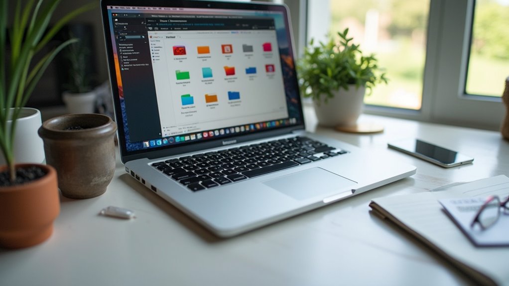 system organizacji plików w systemie macOS oparty na tagach